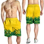 (Custom Peronalised) Australia Cricket Aboriginal Pattern Men Short - LT2