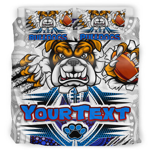 bulldogs-rugby-custom-aboriginal-bedding-set-indigenous-super-bulldogs