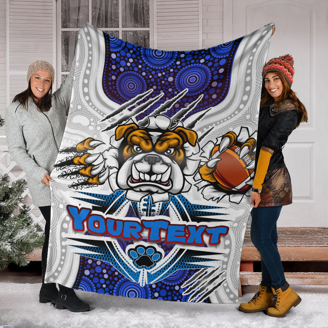 bulldogs-rugby-custom-aboriginal-blanket-indigenous-super-bulldogs