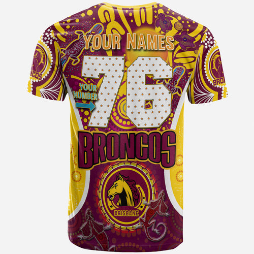 brisbane-broncos-rugby-t-shirt-custom-broncos-mascot-with-aboriginal-art-personalised-player-and-number-t-shirt