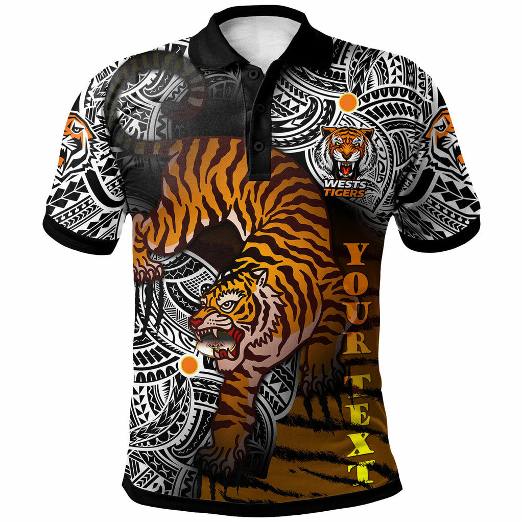 tigers-rugby-polynesian-polo-shirt-custom-wild-west-tigers