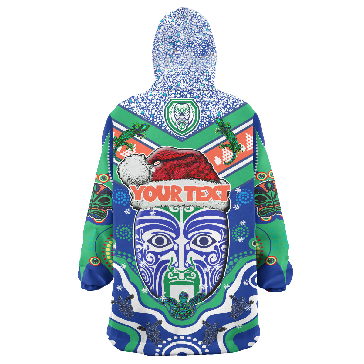 warriors-rugby-christmas-snug-hoodie-custom-merry-new-zealand-warriors-christmas-indigenous-wearable-blanket-hoodie