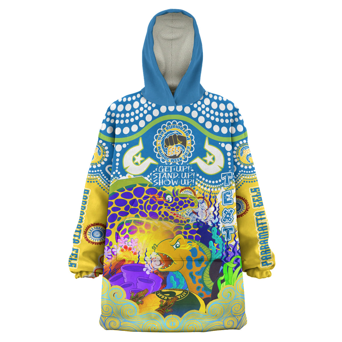 eels-rugby-naidoc-snug-hoodie-custom-indigenous-parramatta-eels-getting-up-standing-up-and-showing-up-oodie-blanket