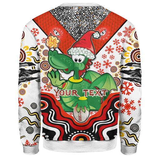 st-george-rugby-christmas-sweatshirt-custom-christmas-green-dragons-indigenous-sweatshirt