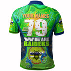 raiders-rugby-polo-shirt-custom-we-are-raiders-mascot-with-aboriginal-art-polo-shirt