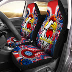 roosters-indigenous-rugby-custom-car-seat-cover-protection-under-the-sun