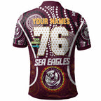 sea-eagles-rugby-polo-shirt-custom-manly-sea-eagles-mascot-with-aboriginal-art-personalised-player-and-number-polo-shirt