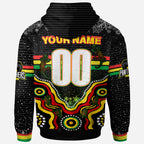 panthers-rugby-christmas-hoodie-custom-christmas-indigenous-penrith-panthers-personalised-name-and-number-hoodie