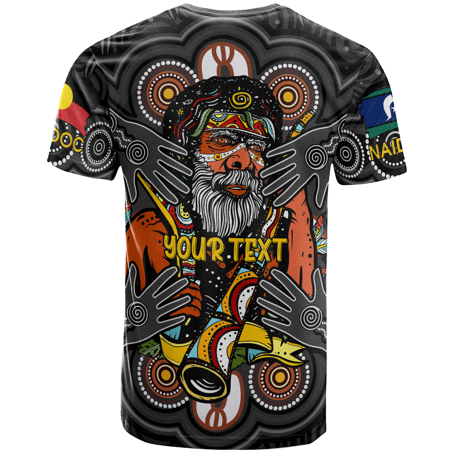 australia-naidoc-week-2023-t-shirt-custom-for-our-elders-the-wisdom-keepers-aboriginal-inspired-t-shirt