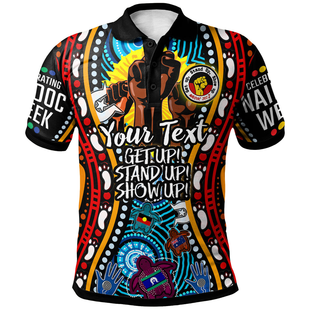 australia-naidoc-week-2022-custom-polo-shirt-indigenous-culture-get-up-stand-up-show-up