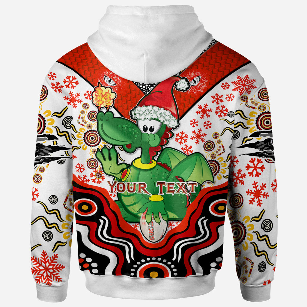 st-george-rugby-christmas-hoodie-custom-christmas-green-dragons-indigenous-hoodie