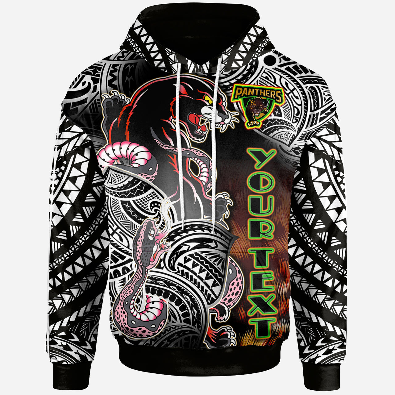 panthers-rugby-polynesian-hoodie-custom-wild-black-penrith-panthers