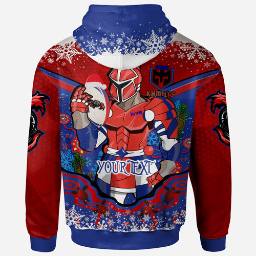 knights-rugby-christmas-hoodie-custom-merry-christmas-newcastle-knights-indigenous-hoodie