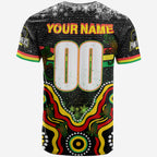 panthers-rugby-christmas-t-shirt-custom-christmas-indigenous-penrith-panthers-personalised-name-and-number-t-shirt
