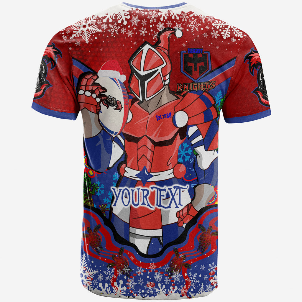 knights-rugby-christmas-t-shirt-custom-merry-christmas-newcastle-knights-indigenous-t-shirt