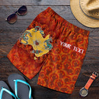 custom-aboriginal-mens-shorts-australia-map-hand-patterns-spider-web