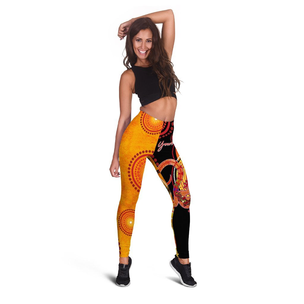 aboriginal-personalised-leggings-couple-aboriginal-lizards