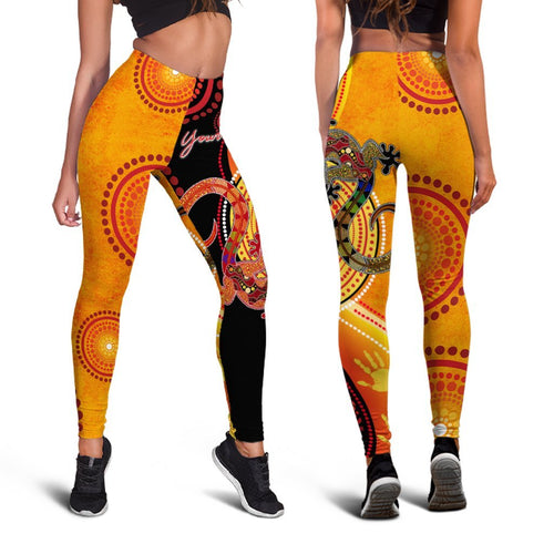 aboriginal-personalised-leggings-couple-aboriginal-lizards
