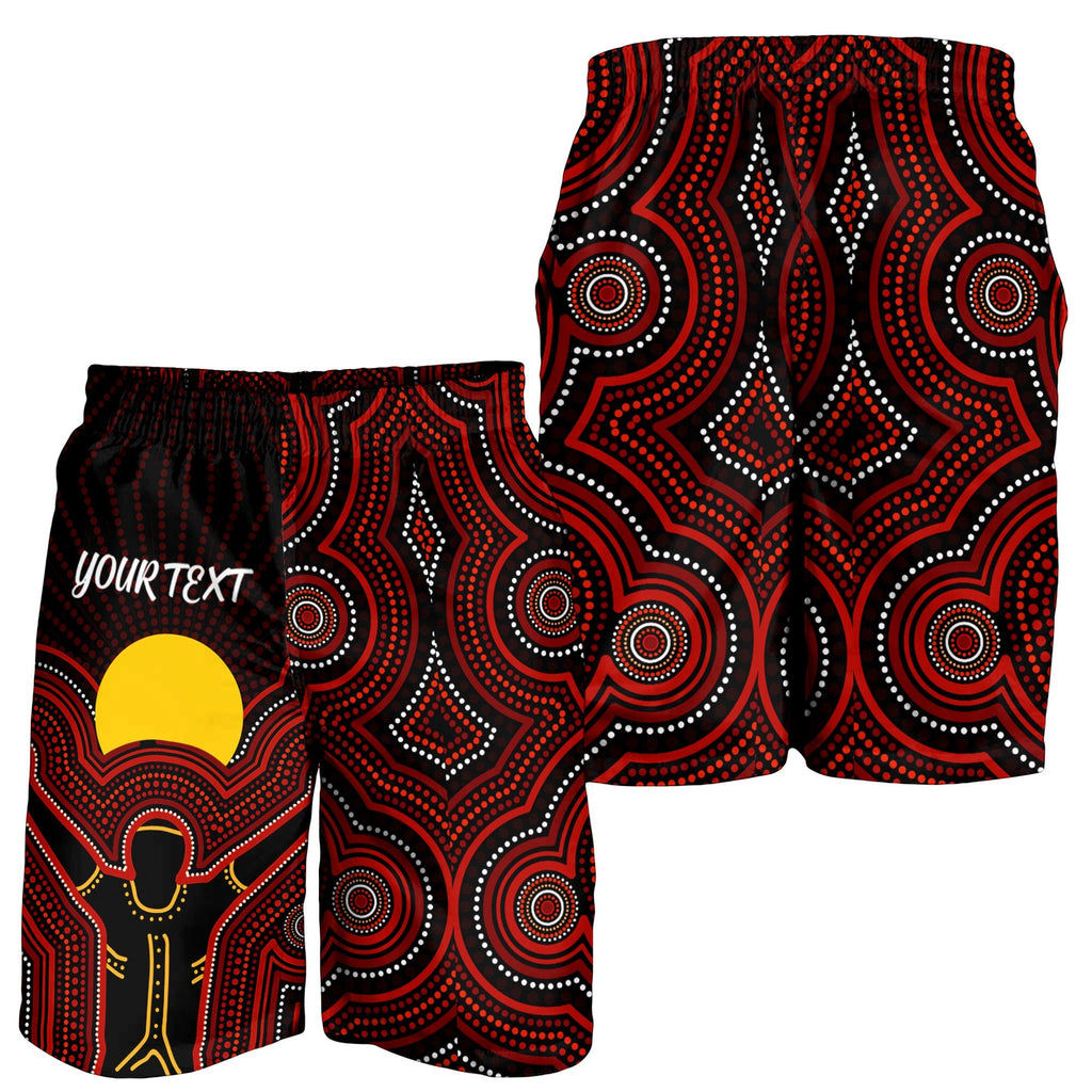 aboriginal-personalised-men-shorts-the-sun-always-shines