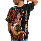aboriginal-personalised-kid-t-shirt-indigenous-lizard-dreaming