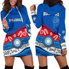 bulldogs-indigenous-hoodie-dress-western
