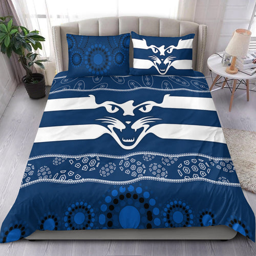 cats-indigenous-bedding-set-football-geelong