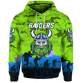 Canberra Raiders ANZAC 2022 Hoodie/ Zip Hoodie Simple Style LT8