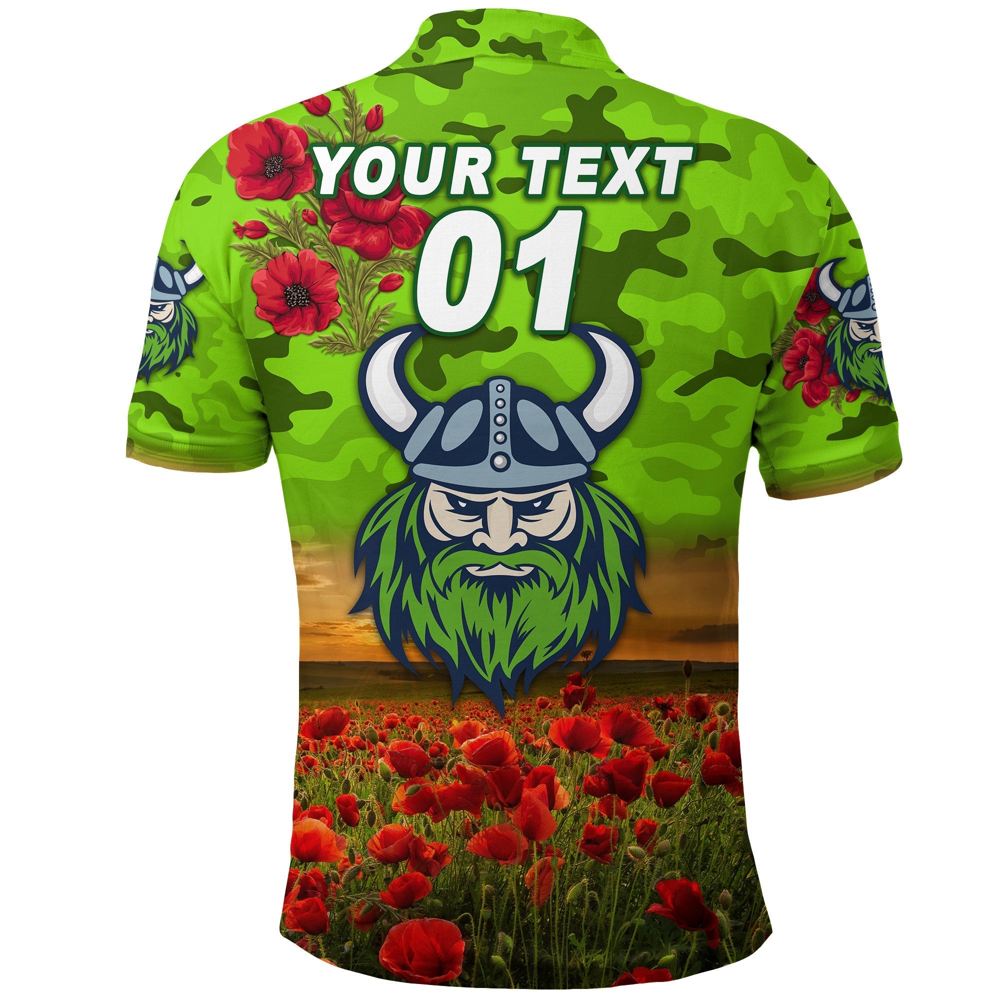 custom-personalised-canberra-raiders-anzac-2022-polo-shirt-poppy-flowers-vibes