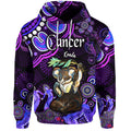 australian-astrology-zip-up-and-pullover-hoodie-cancer-koala-zodiac-aboriginal-vibes-purple