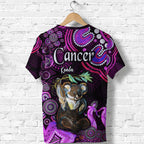 australian-astrology-t-shirt-cancer-koala-zodiac-aboriginal-vibes-pink