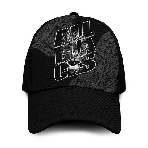 maori-face-tattoo-all-black-rugby-classic-cap