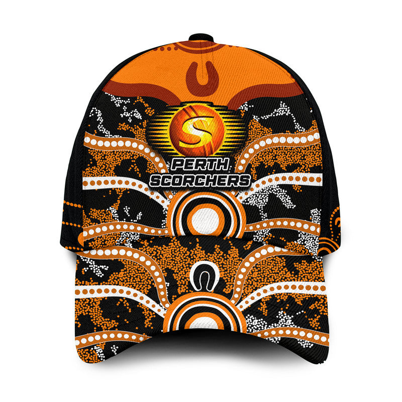 perth-scorchers-classic-cap-cricket-dot-aboriginal