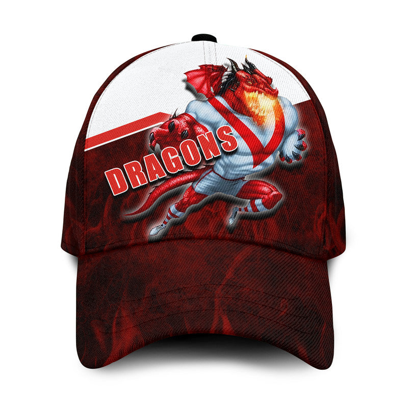 nrl-classic-cap-dragons-fire-style