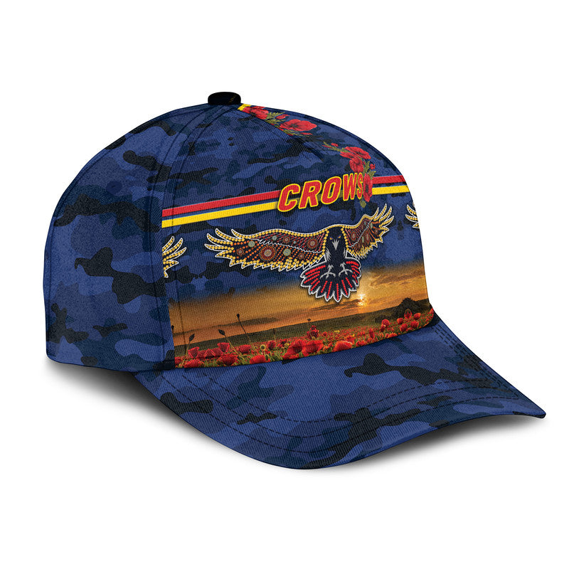 custom-personalised-adelaide-crows-anzac-afl-classic-cap-poppy-vibes-navy-blue