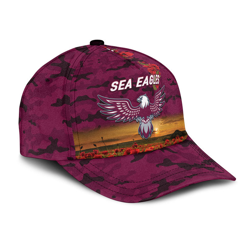 custom-personalised-manly-warringah-sea-eagles-anzac-2022-nrl-classic-cap-poppy-flowers-vibes