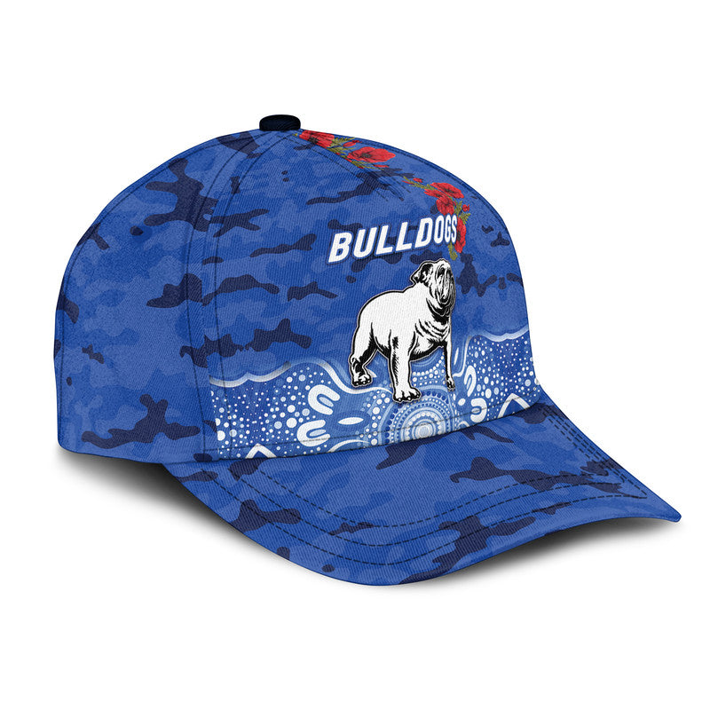 custom-personalised-canterbury-bankstown-bulldogs-anzac-2022-nrl-classic-cap-indigenous-vibes-blue