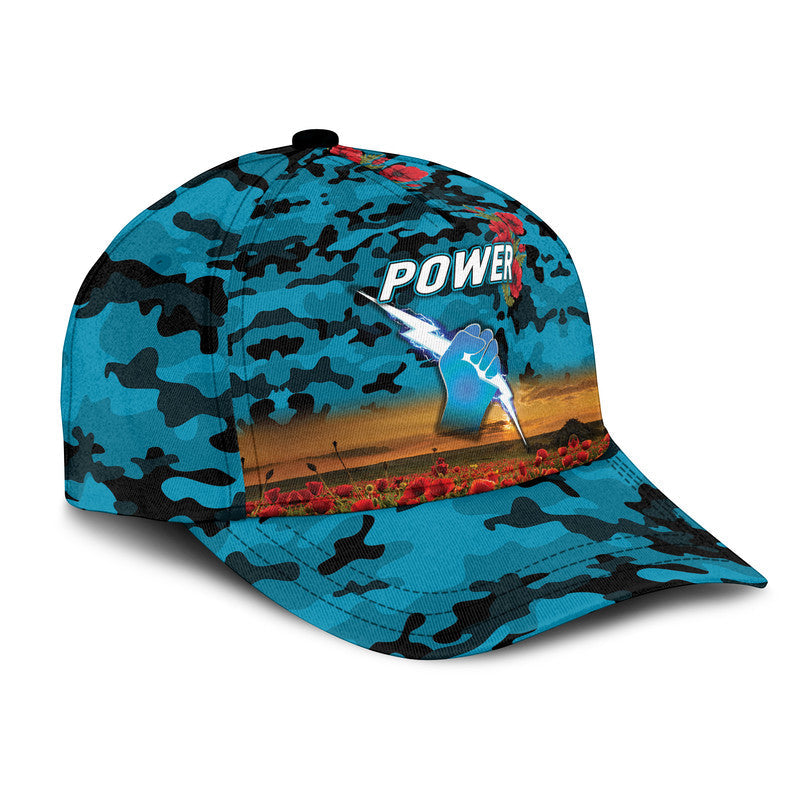 port-adelaide-power-anzac-afl-classic-cap-poppy-vibes