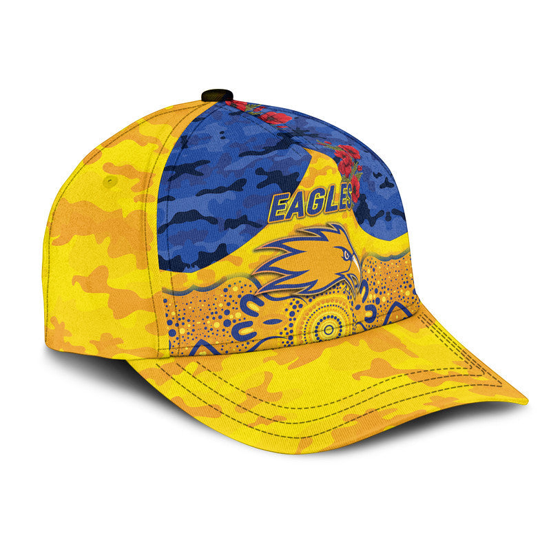 custom-personalised-west-coast-eagles-anzac-afl-classic-cap-indigenous-vibes-gold