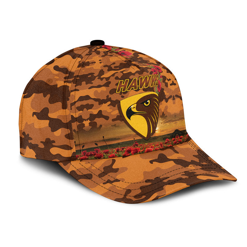 custom-personalised-hawthorn-hawks-anzac-afl-classic-cap-poppy-vibes