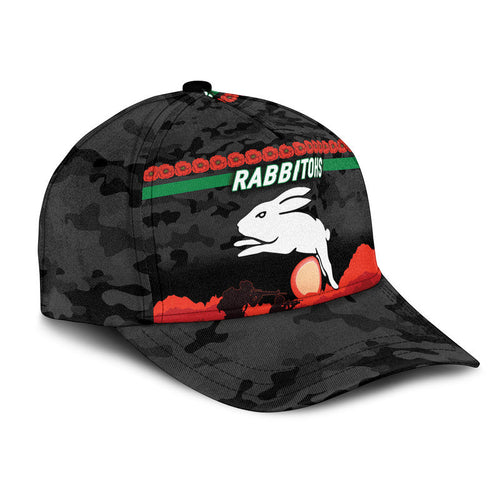 custom-personalised-south-sydney-rabbitohs-anzac-2022-nrl-classic-cap-simple-style-black