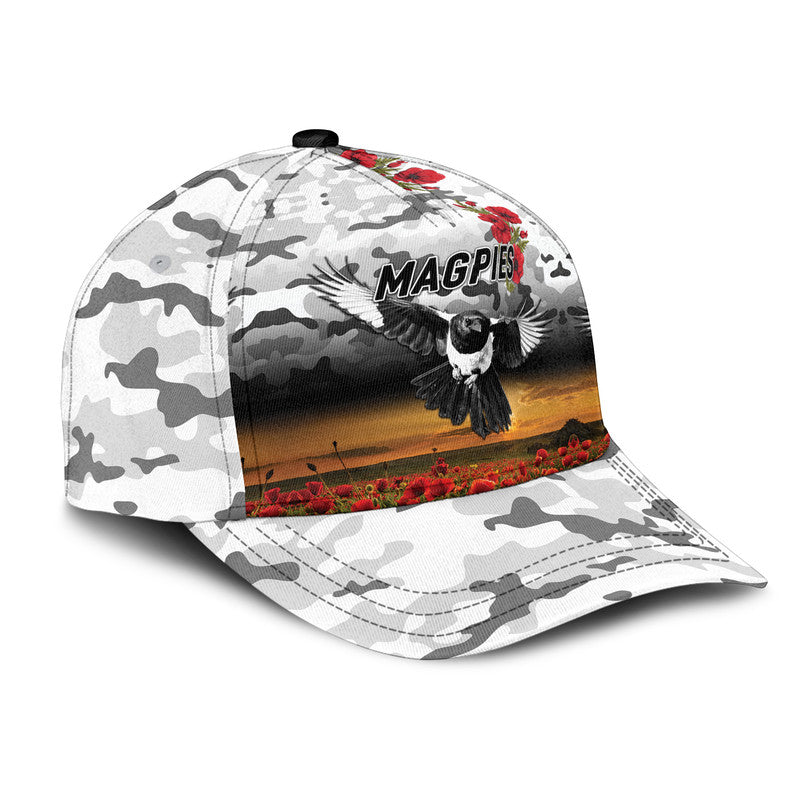 collingwood-magpies-anzac-afl-classic-cap-poppy-vibes