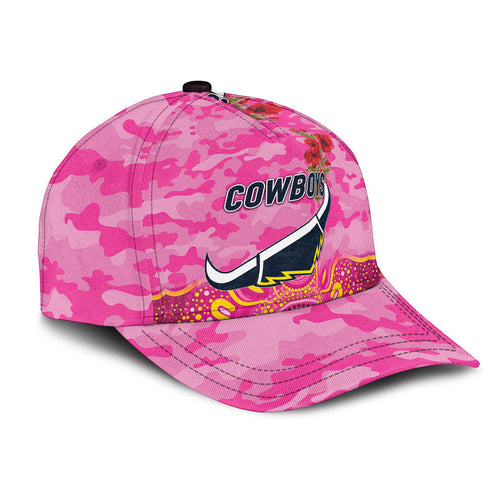 north-queensland-cowboys-anzac-2022-nrl-classic-cap-indigenous-vibes-pink