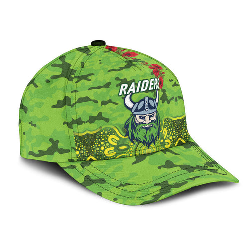 custom-personalised-canberra-raiders-anzac-2022-nrl-classic-cap-indigenous-vibes