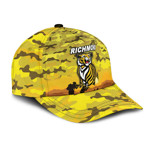 custom-personalised-richmond-tigers-anzac-afl-classic-cap-simple-style-yellow