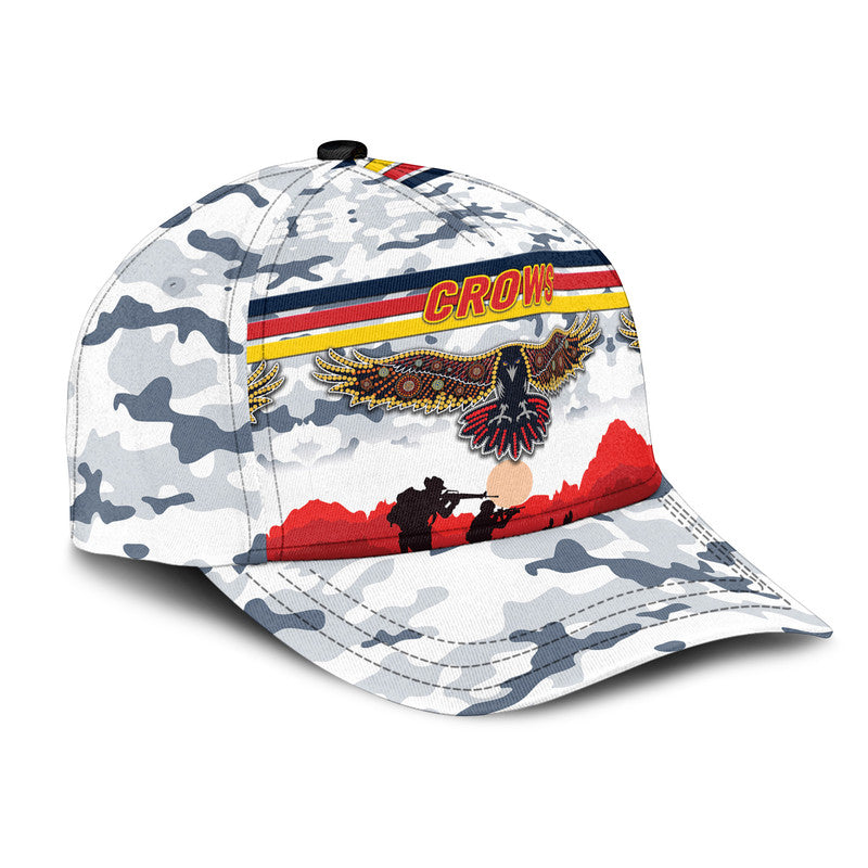 adelaide-crows-anzac-afl-classic-cap-simple-style-white