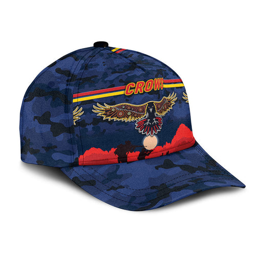 custom-personalised-adelaide-crows-anzac-afl-classic-cap-simple-style-navy-blue