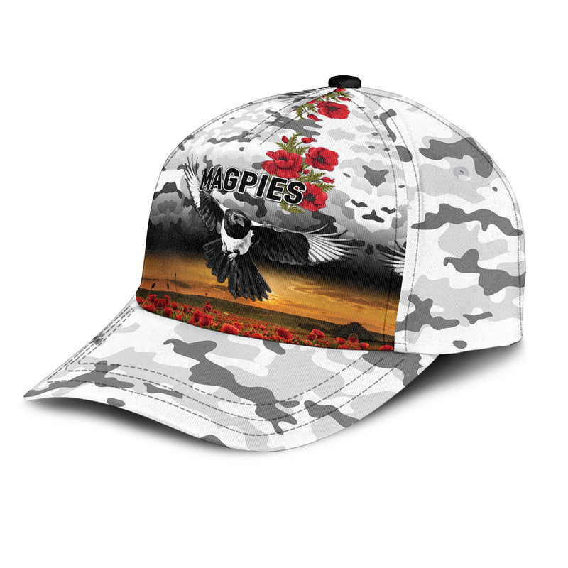 collingwood-magpies-anzac-afl-classic-cap-poppy-vibes
