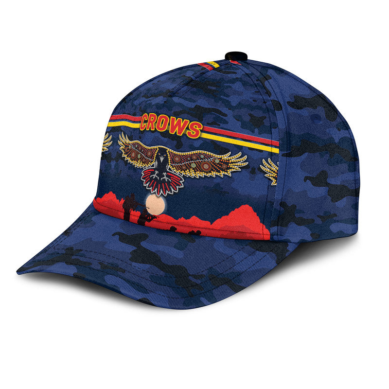 adelaide-crows-anzac-afl-classic-cap-simple-style-navy-blue
