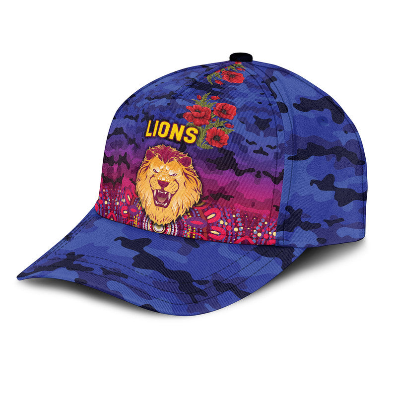 custom-personalised-brisbane-lions-anzac-afl-classic-cap-indigenous-vibes