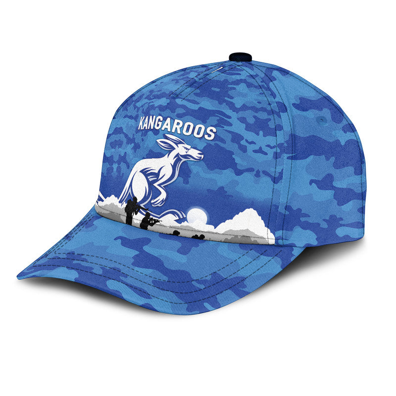 custom-personalised-north-melbourne-kangaroos-anzac-afl-classic-cap-simple-style